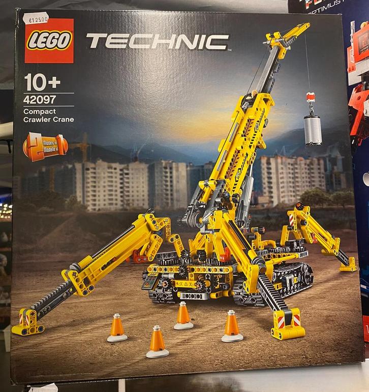 LEGO Technic 42097 Compact Crawler Crane, Kinderen en Baby's, Speelgoed | Duplo en Lego, Nieuw, Lego, Complete set, Ophalen of Verzenden
