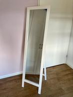 Staande spiegel passpiegel wit, Huis en Inrichting, Woonaccessoires | Spiegels, Ophalen, Minder dan 50 cm, Gebruikt, 150 tot 200 cm