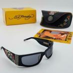Zonnebril Ed Hardy EHS-015 58-18-120 Black - Death is Certa, Overige merken, Zonnebril, Zwart, Nieuw