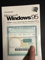 Windows 95 Licentie Boekje + CD - Compleet!, Ophalen of Verzenden, Zo goed als nieuw, Besturingssystemen