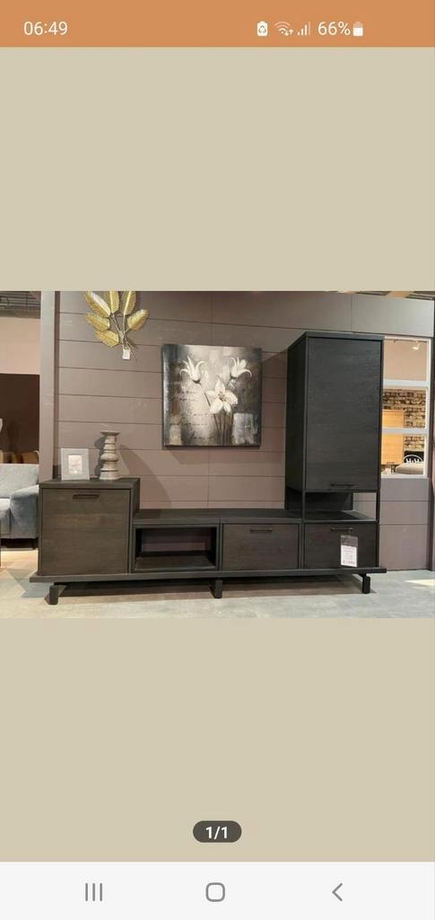 ridge ridgefield wandmeubel castle black henders en hazel, Huis en Inrichting, Kasten | Wandmeubels, Nieuw, 200 cm of meer, 25 tot 50 cm