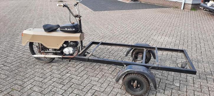 Bakbrommer Apollo Gazelle - Vierkante Buis, Fietsen en Brommers, Brommers | Overige merken, Gebruikt, Maximaal 45 km/u, Ophalen