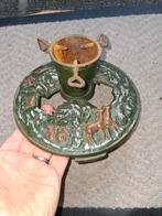 Ijzeren kerstboom poot hertjes verenboom black forest dennen, Ophalen