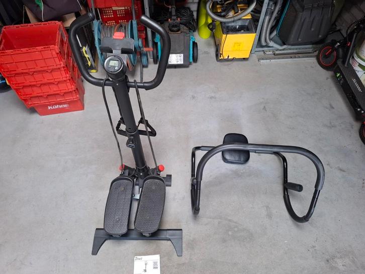 Crivit Swing Stepper incl handleiding en buikspier trainer, Sport en Fitness, Fitnessmaterialen, Zo goed als nieuw, Overige typen