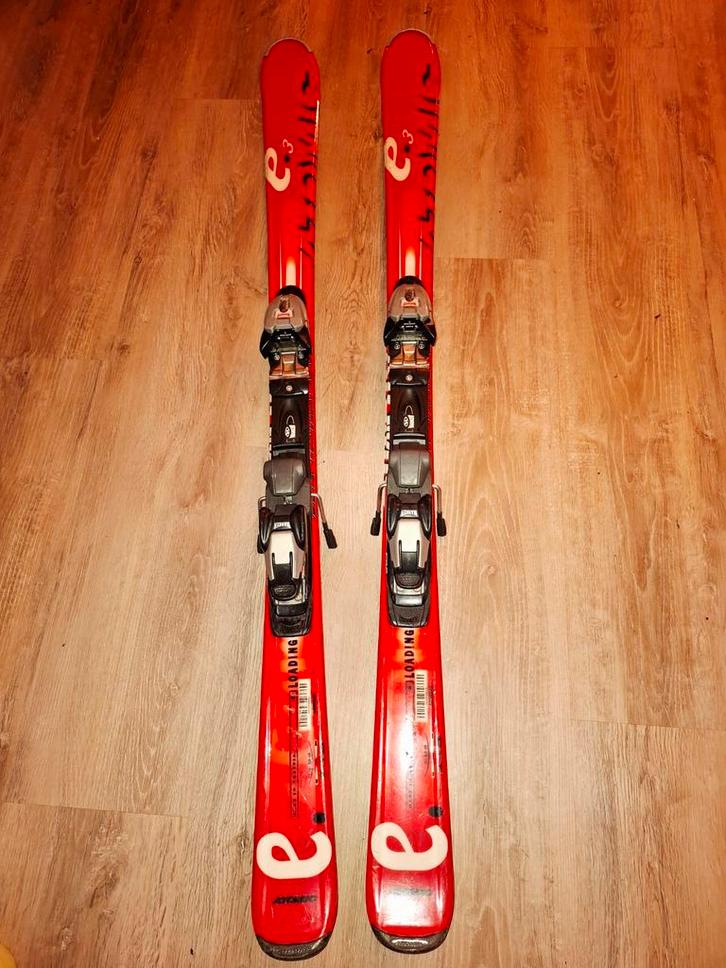 Atomic e.3 Ski's - 146cm, Sport en Fitness, Skiën en Langlaufen, Gebruikt, Ski's, Skiën, Atomic, 140 tot 160 cm, Ophalen of Verzenden