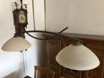 Hanglamp brons in hoogte verstelbaar, Ophalen, Gebruikt, 75 cm of meer