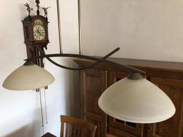 Hanglamp brons in hoogte verstelbaar beschikbaar voor biedingen