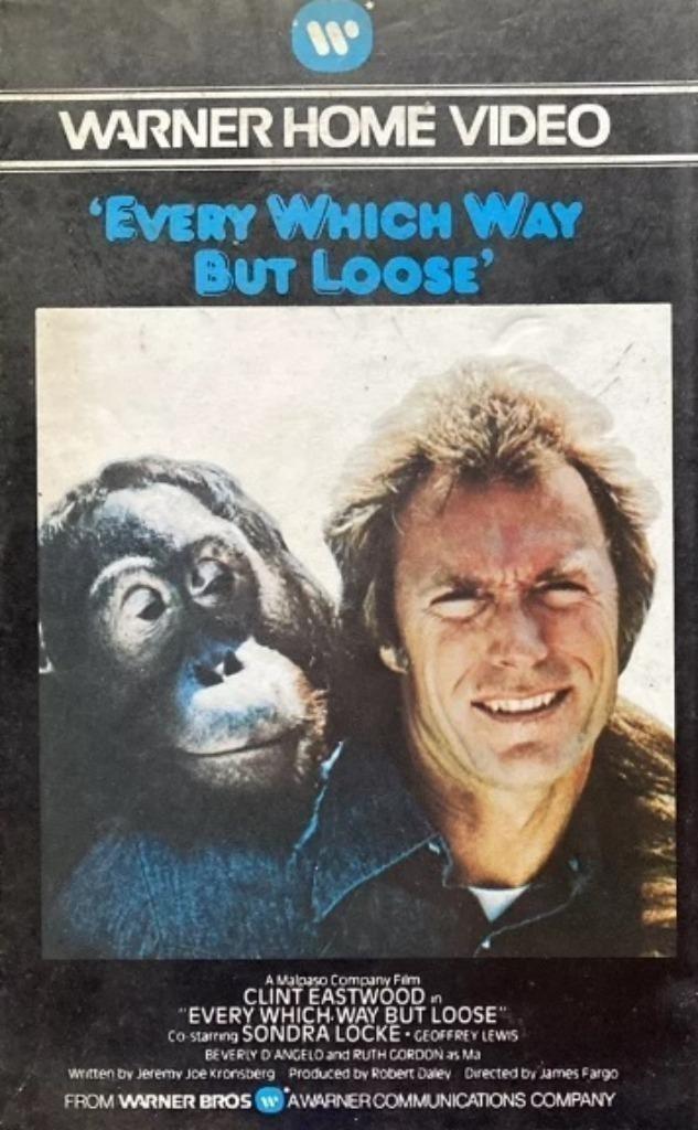 VHS Ex-Rentals Gezocht (Bud Spencer-Eastwood-Chase), Cd's en Dvd's, VHS | Film, Gebruikt, Komedie, Alle leeftijden, Verzenden