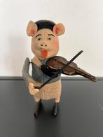 Schuco varken met viool, Antiek en Kunst, Ophalen