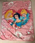 Disney Princess fleecedeken, speelkleed, speelmat, plaid, Ophalen of Verzenden, Zo goed als nieuw, Kleed of Kussen