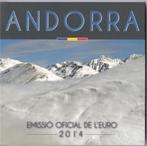 Euro set Andorra 2014, Postzegels en Munten, Munten | Europa | Euromunten, Ophalen of Verzenden, Overige landen, Overige waardes