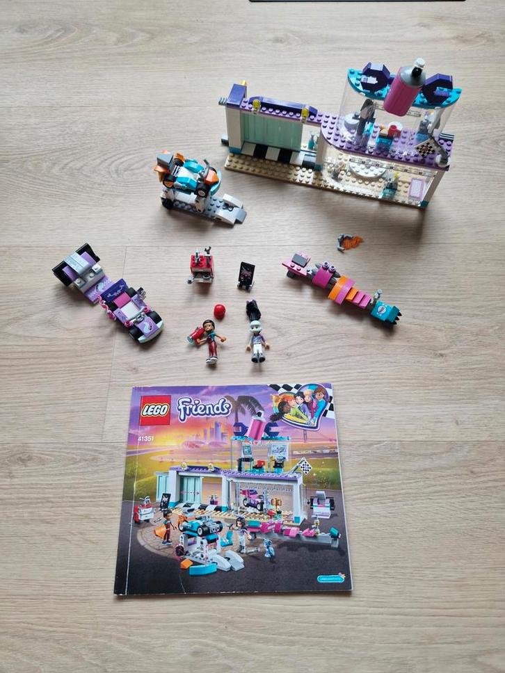 Lego Friends Creatieve Tuningshop, Kinderen en Baby's, Speelgoed | Duplo en Lego, Zo goed als nieuw, Lego, Complete set, Ophalen of Verzenden