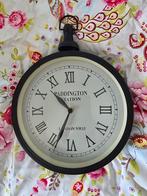 Vintage Paddington Station Wandklok, Ophalen of Verzenden, Zo goed als nieuw, Analoog, Wandklok