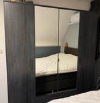 Kledingkast met spiegel, Huis en Inrichting, Kasten | Kledingkasten, Ophalen, Gebruikt, 200 cm of meer, 150 tot 200 cm