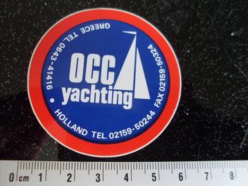 sticker OCC yachting greece holland logo beschikbaar voor biedingen