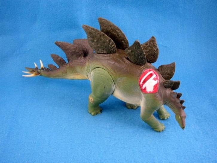The Lost World: Jurassic Park Stegosaurus, Verzamelen, Film en Tv, Gebruikt, Film, Actiefiguur of Pop, Ophalen of Verzenden