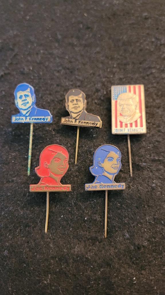 Kennedy speldjes, Verzamelen, Speldjes, Pins en Buttons, Zo goed als nieuw, Speldje of Pin, Overige onderwerpen, Verzenden