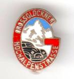 G/ Grossglockner Hochalpenstrasse/ oldtimer...emaille broche, Verzamelen, Speldjes, Pins en Buttons, Verzenden, Zo goed als nieuw