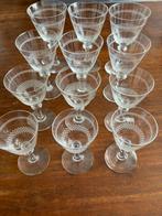 Antieke glaasjes in 4 verschillende maten., Verzamelen, Glas en Borrelglaasjes, Ophalen of Verzenden, Zo goed als nieuw, Overige typen