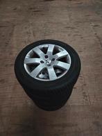Winterbanden met velg Peugeot 3008 215/55R16, Auto-onderdelen, Banden en Velgen, Ophalen, Gebruikt, 15 inch, Banden en Velgen