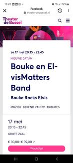 GEZOCHT 2 kaartjes Bouke in de Bussel dit weekend, Tickets en Kaartjes, Concerten | Nederlandstalig, Twee personen