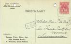 Prov. Gron. Ver. Het Groene Kruis - 02.1921 - briefkaart, Postzegels en Munten, Brieven en Enveloppen | Nederland, Ophalen of Verzenden