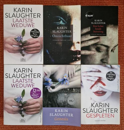 Karin Slaughter Boeken Set - 6 thrillers. Nederlands, Boeken, Thrillers, Gelezen, Nederland, Ophalen of Verzenden