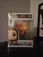 Marvel Funko Pop Captain Carter gesigneerd, Ophalen of Verzenden, Zo goed als nieuw
