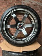 “18 INCH JAPAN RACING 5x100 ! VOLKSWAGEN AUDI JR3 Velgen, Ophalen