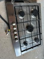 Pelgrim gas kookplaat 5 pits, Gebruikt, Ophalen of Verzenden, Inbouw, Gas