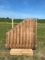 KOOPJE 4x Tuinscherm 180x180/90cm 21 planken Mp25048, Ophalen, Hout, Minder dan 3 meter, 1 tot 2 meter
