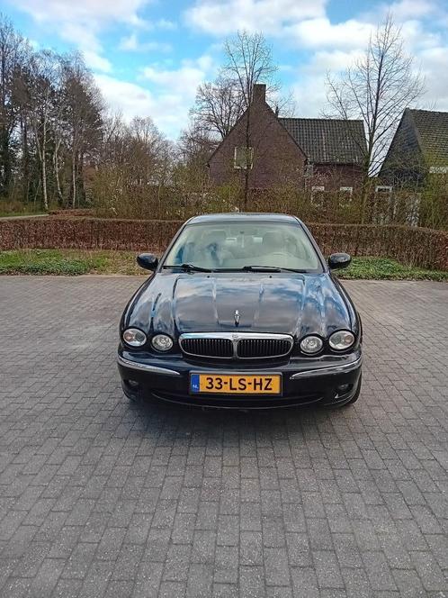 Jaguar X-Type 2.0 V6 2003 Zwart, Auto's, Jaguar, Particulier, X-Type, Airbags, Airconditioning, Centrale vergrendeling, Climate control