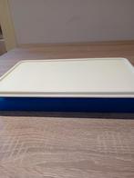 Tupperware Trommel Blauw/Wit, Ophalen of Verzenden, Gebruikt, Blauw, Bus of Trommel