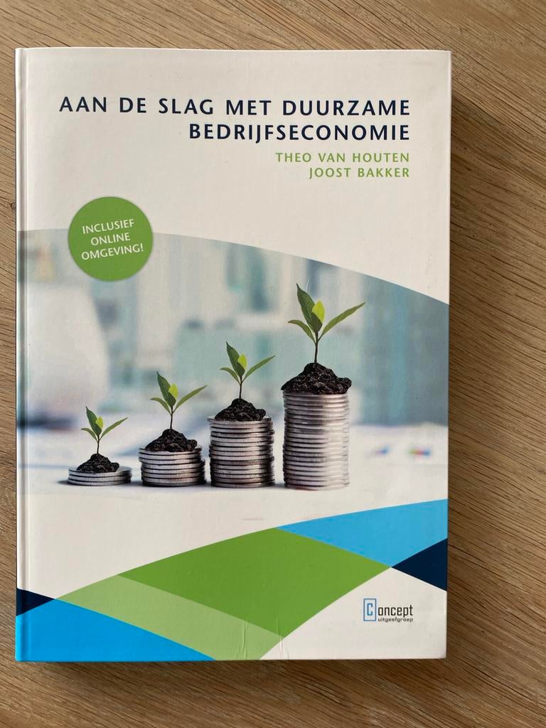 Aan de slag met duurzame bedrijfseconomie, Boeken, Ophalen of Verzenden, Zo goed als nieuw, Economie en Marketing