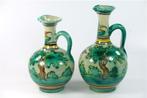 2 beschilderde vaasjes "P. Arzobispo", Huis en Inrichting, Woonaccessoires | Vazen, Ophalen of Verzenden, -, -, -