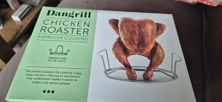 Dangrill Chicken Rooster - Nieuw in doos!, Tuin en Terras, Barbecue-accessoires, Nieuw, Ophalen of Verzenden