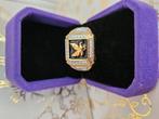 Vintage adelaar ring heren, 20 of groter, IJzer of Staal, Heer, Ophalen of Verzenden