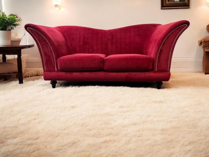 Vintage roze rode zetel / canapé / sofa, Boeken, Stripboeken, Gelezen, Eén stripboek, Ophalen