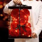 Rose Bear Teddy – Compleet Cadeaupakket (25 cm), Ophalen of Verzenden, Nieuw, Stoffen beer, Overige merken