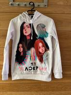 Blackpink hoody sweater shirt trui wit print kpop XS, Ophalen of Verzenden, Zo goed als nieuw, Kleding
