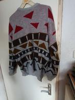 Wollen trui Hema grijs Ml L 54 noors driehoeken geometrisch, Kleding | Heren, Hema, Maat 52/54 (L), Ophalen of Verzenden, Zo goed als nieuw
