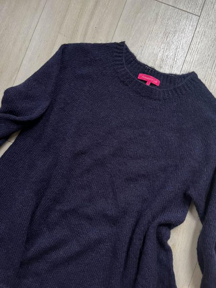 Nieuw ongedragen Antoine & Lili donkerpaarse trui L, Kleding | Dames, Truien en Vesten, Nieuw, Maat 42/44 (L), Paars, Ophalen of Verzenden