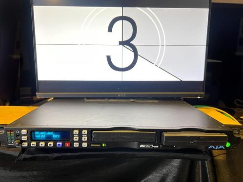 AJA Kipro Rack, prof file based video recorder player 1RU, Audio, Tv en Foto, Professionele Audio-, Tv- en Video-apparatuur, Gebruikt