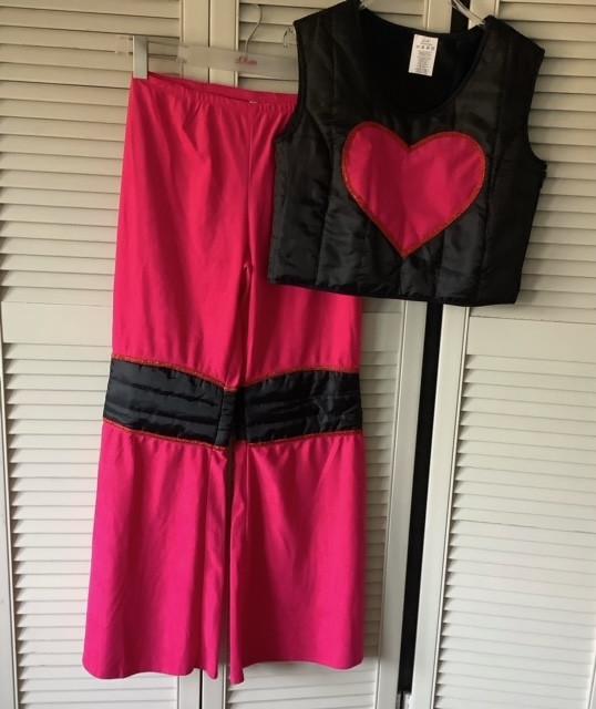 carnavals Hartenpak Nieuw!! Maat 38, Maat 38/40 (M), Carnaval, Nieuw, Ophalen of Verzenden