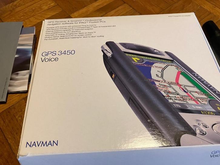 HP iPaq gps ontvanger GPS-3450, Telecommunicatie, Pda's, Nieuw, Windows Mobile, Overige merken, Gps-ontvanger, Ophalen of Verzenden