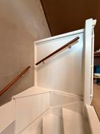 Houten trapleuning, Doe-het-zelf en Verbouw, Ladders en Trappen, Ophalen, Gebruikt, Trap, Minder dan 2 meter