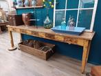 Oude Franse werktafel - keukentafel, Ophalen