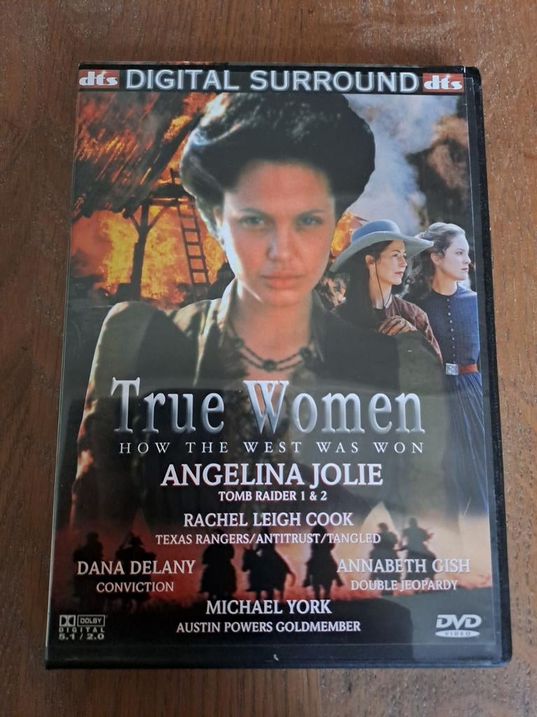 dvd, True Women - How the West was Won, Angelina Jolie, Vanaf 12 jaar, Ophalen of Verzenden, Zo goed als nieuw, Actie