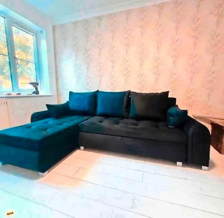 Moderne 3-zitsbank – Grijs, Zwart & Beige | Afmeting 250x150, Antiek en Kunst, Antiek | Meubels | Stoelen en Banken, Verzenden