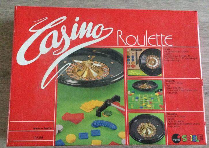 Casino Roulette Spel, Hobby en Vrije tijd, Gezelschapsspellen | Bordspellen, Gebruikt, Een of twee spelers, Drie of vier spelers